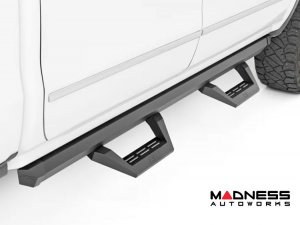 Chevrolet Silverado 1500 Running Boards - SRX2 Adjustable Side Steps - Rough Country